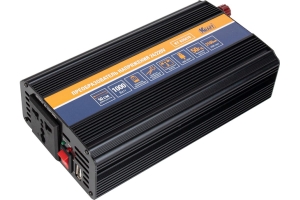 Инвертор автомобильный KRAFT 24/220V 1000W