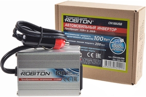 Инвертор CN100USB 100W Robiton