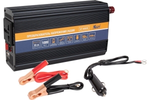 Инвертор автомобильный KRAFT 24/220V 1000W