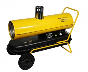 Дизельная тепловая пушка Electrolite TPDN-45 EL (45000 Вт, 1000 м3/час, 2,5 л/час, 36 л бак, непрямой нагрев)