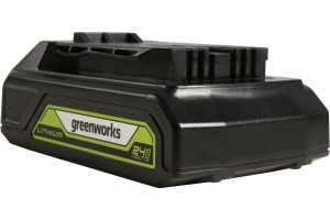 Цепная мини пила аккумуляторная GreenWorks 24V, 10см, c 1хАКБ 2Ач с USB и ЗУ