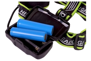 Светодиодный налобный аккумуляторный USB фонарь GLANZEN UFL-1500-A17