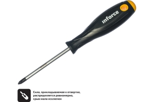 Крестовая отвертка Inforce PH2x100 06-09-56