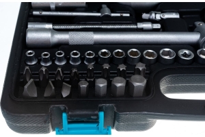 Набор инструмента 82 предмета 1/2" 1/4"DR, CrV AUTOVIRAZH