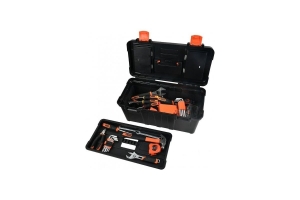 Ящик для инструмента TACTIX 20 с черной крышкой 51,0x27,0x23,5 см